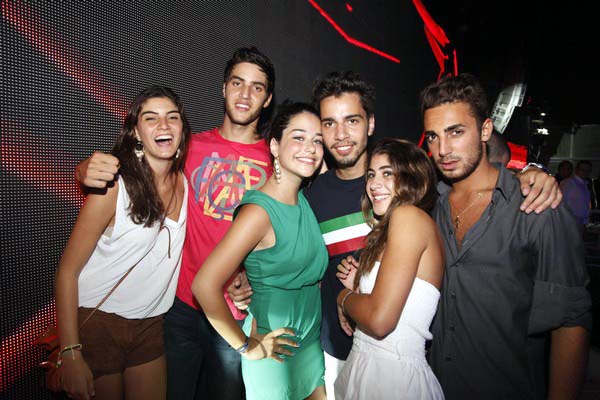 Massari,Mia and belly @ White Part 1